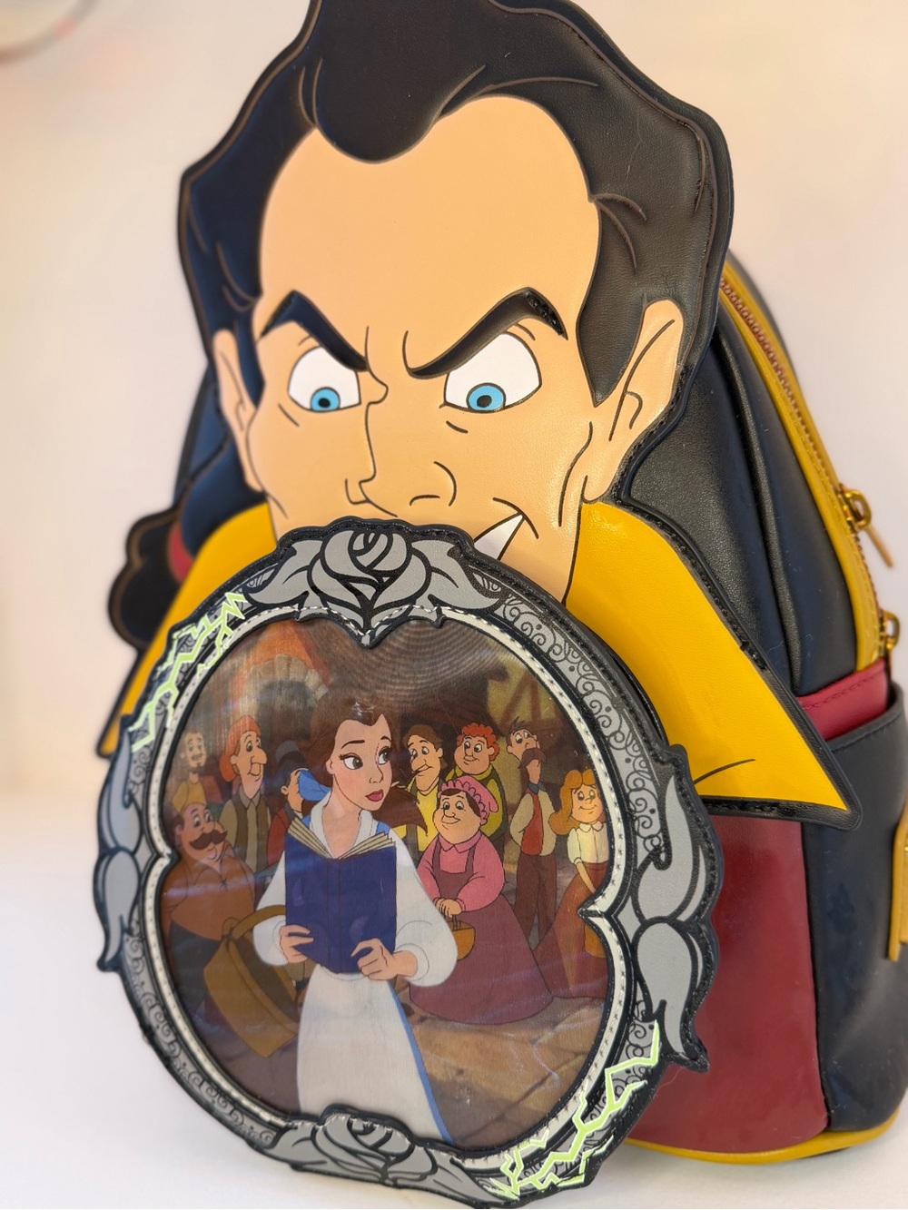 Gaston Beauty and the Beast Mini Backpack - Loungefly